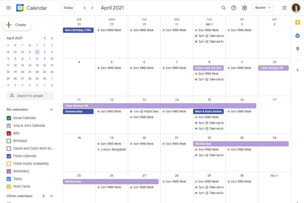 google calender image